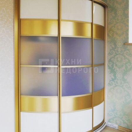 Радиусный шкаф-купе Альп