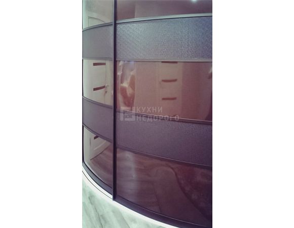 Радиусный шкаф купе Аржантей - фото 4