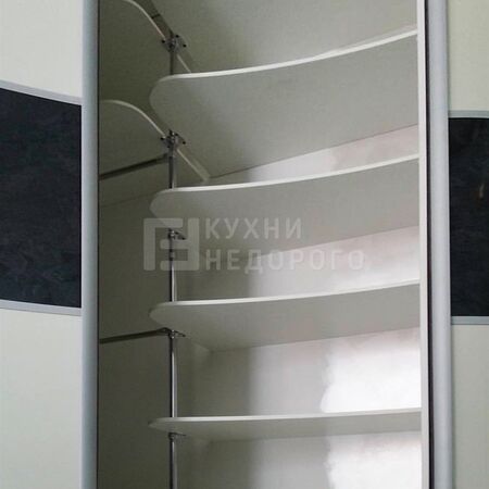 Радиусный шкаф купе Азюр - фото 4